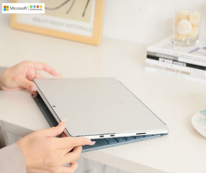 Surface Pro 8 với thiết kế mỏng nhẹ và sang trọng