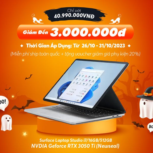 Khuyến mãi Halloween giảm 20% phụ kiện chính hãng