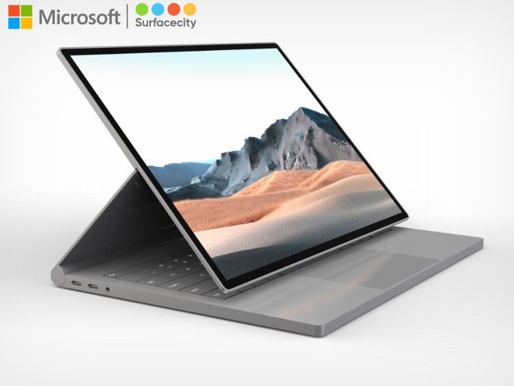 Thiết kế mới có phần giống với Surface Laptop Studio