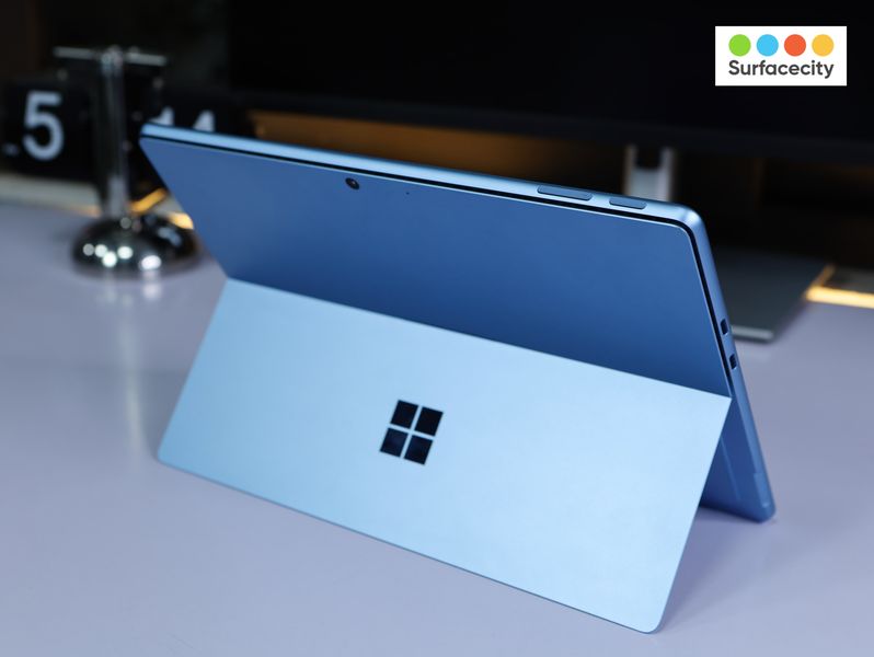 Surface Pro 9 với thiết kế vỏ nhôm bóng bẩy và sang trọng 