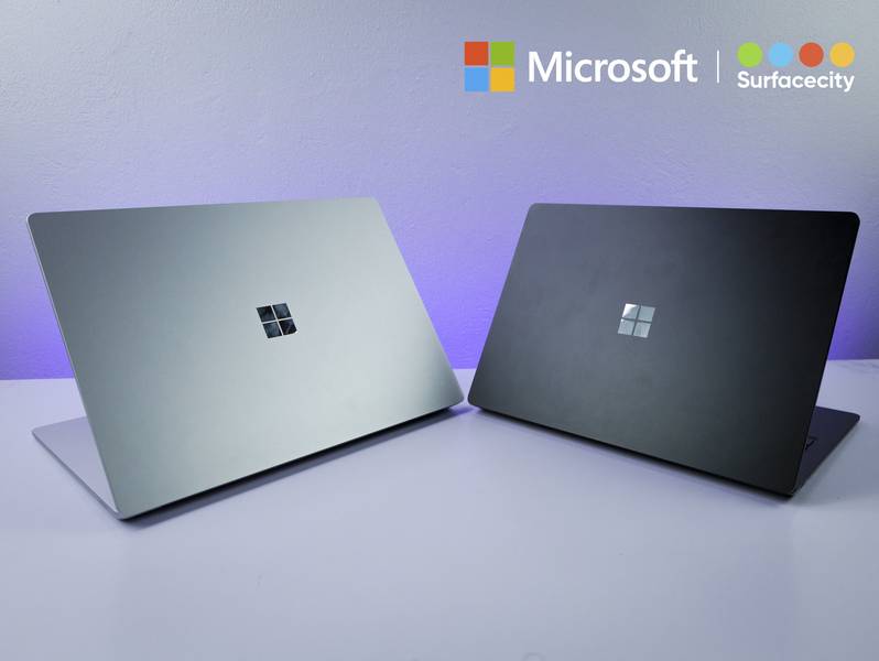 Thiết kế tinh xảo không gợn góc trên Surface Laptop 4