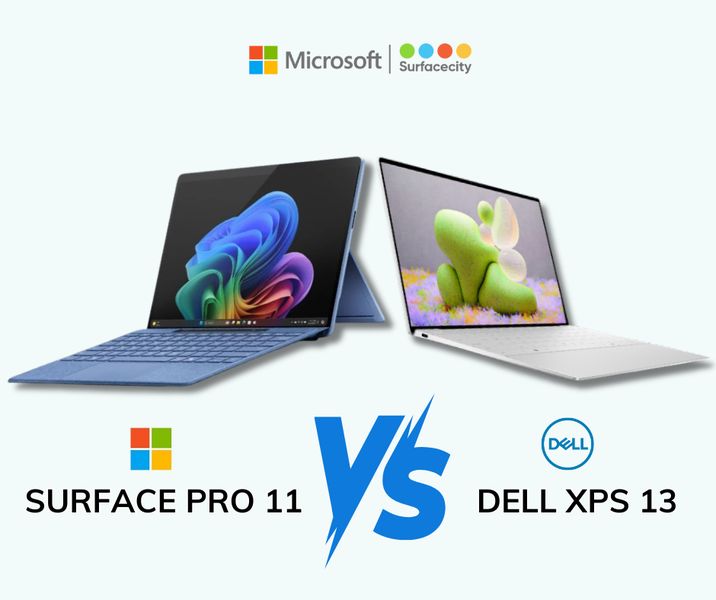 Surface Pro 11 và Dell XPS 13