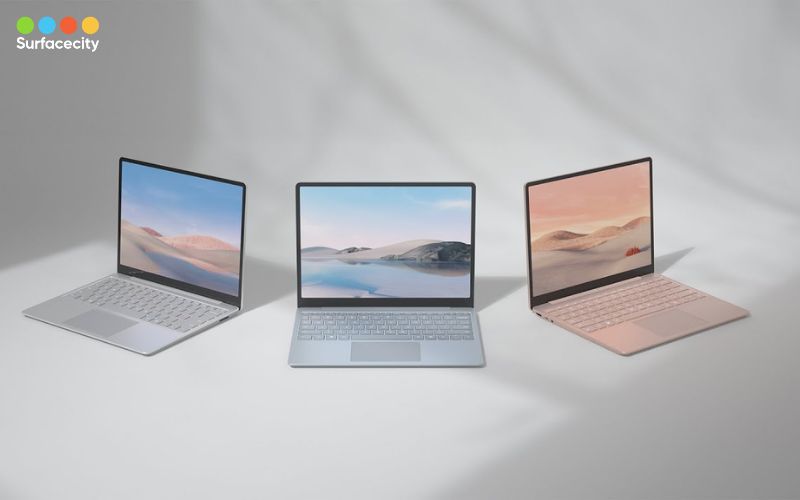 Surface Laptop Go 2 và HP Pavilion Aero 13