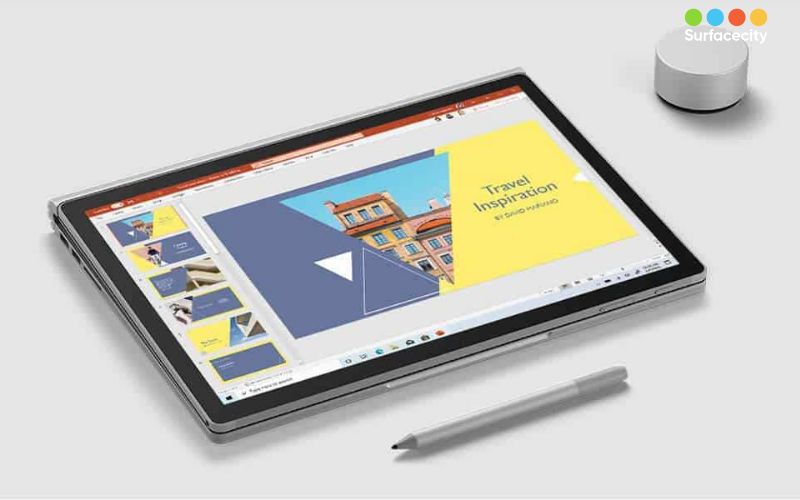 Surface Pro 8 và Surface Book 3 với thời lượng pin ấn tượng