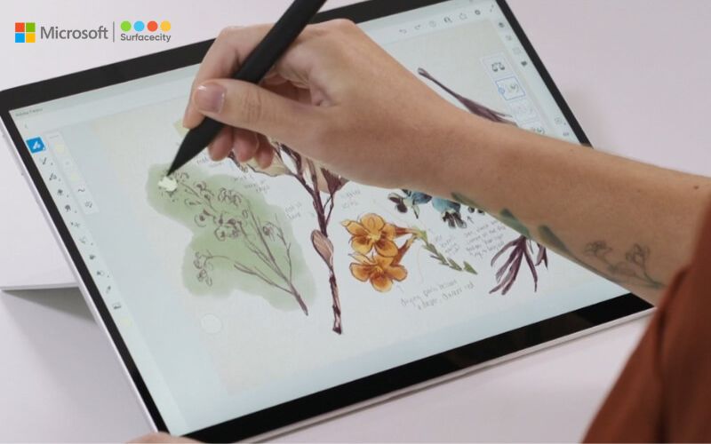 Tuổi thọ pin của Surface Pro 8 for Business bền hơn