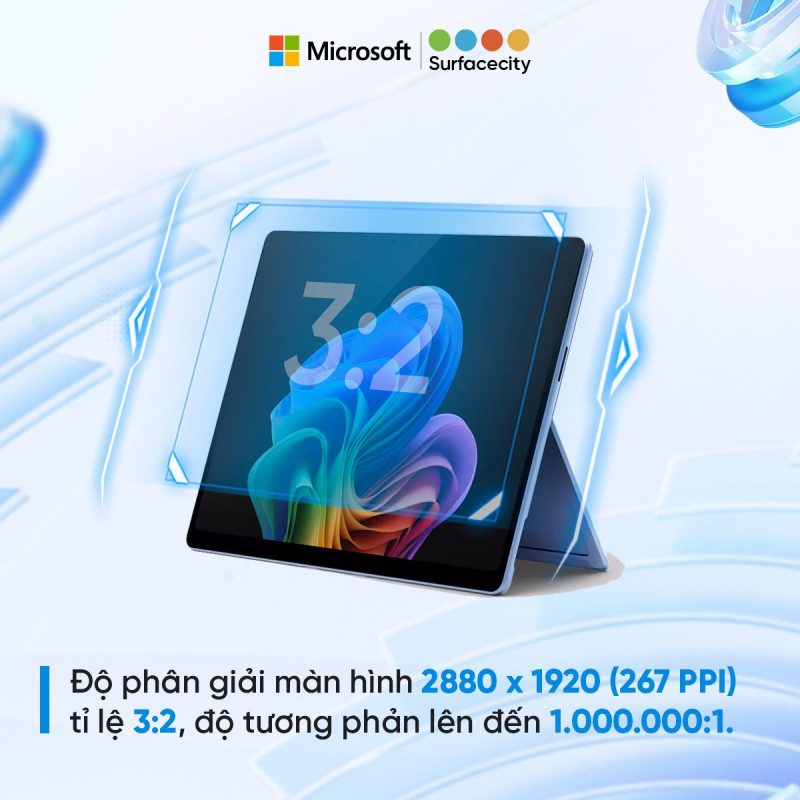 Độ phân giải màn hình của Surface Pro 11 đầy ấn tượng